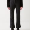 Padded ski pants with belt