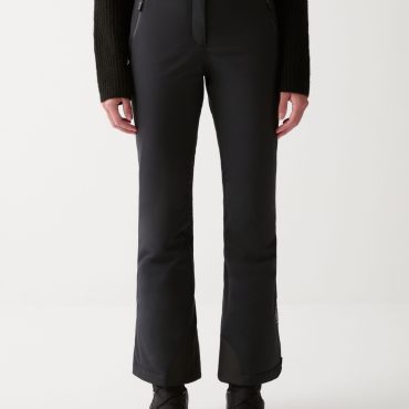 Padded ski pants with belt