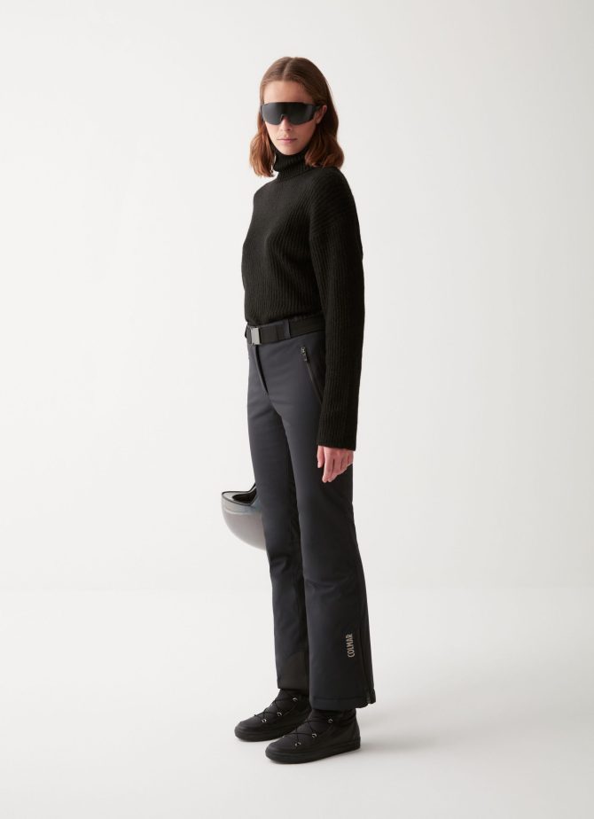 Padded ski pants with belt - Image 2