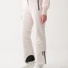 Padded corduroy ski pants