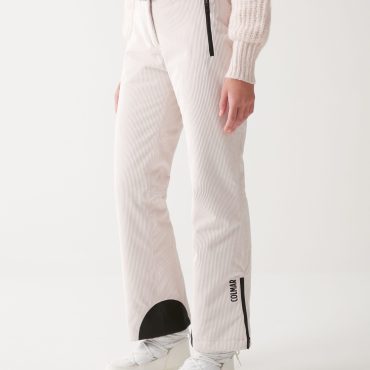 Padded corduroy ski pants
