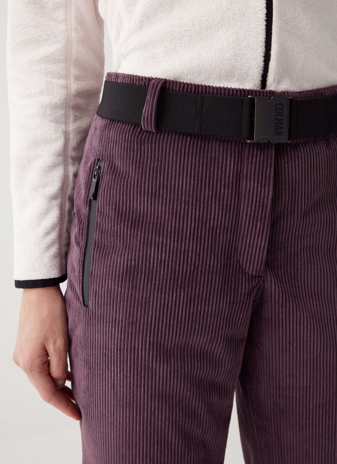 Padded corduroy ski pants - Image 3