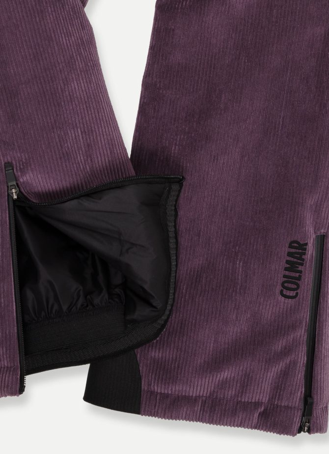 Padded corduroy ski pants - Image 6