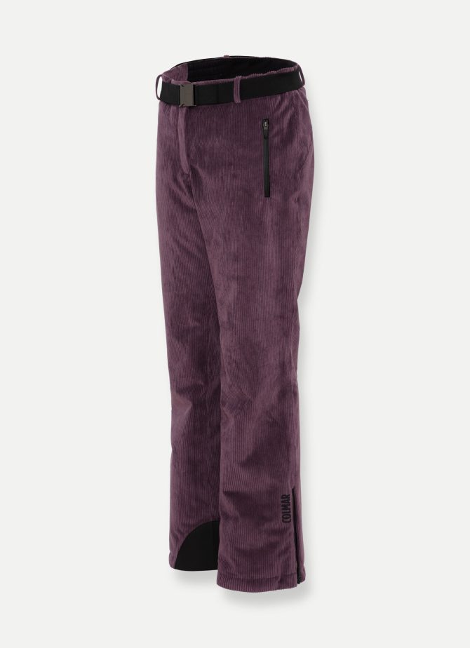 Padded corduroy ski pants - Image 4