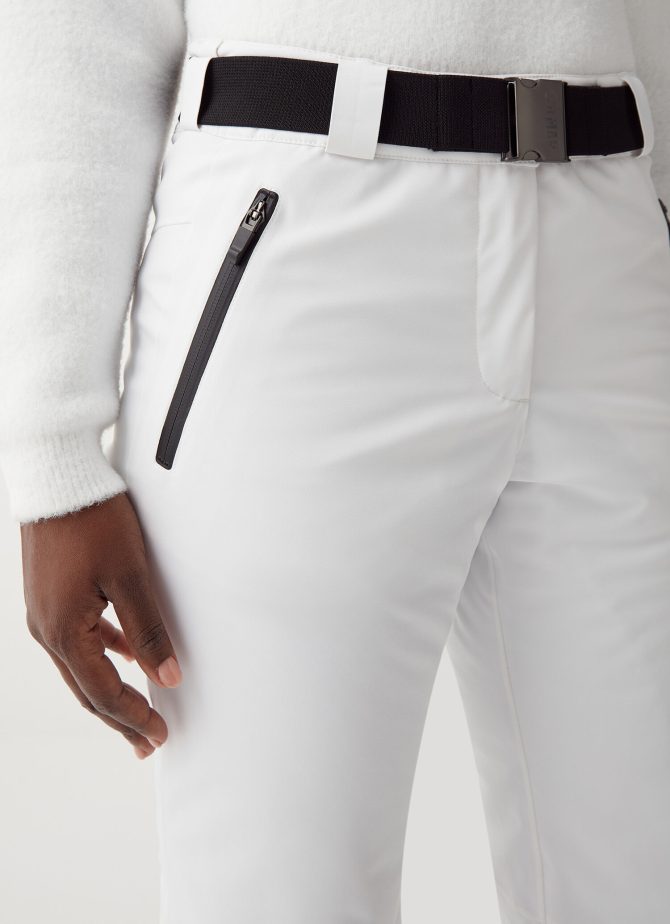 Solid-colour padded ski trousers - Image 3