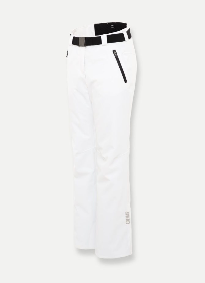 Solid-colour padded ski trousers - Image 4