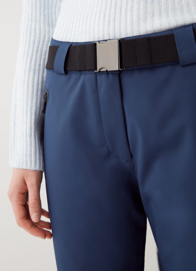 Solid-colour padded ski trousers - Image 3