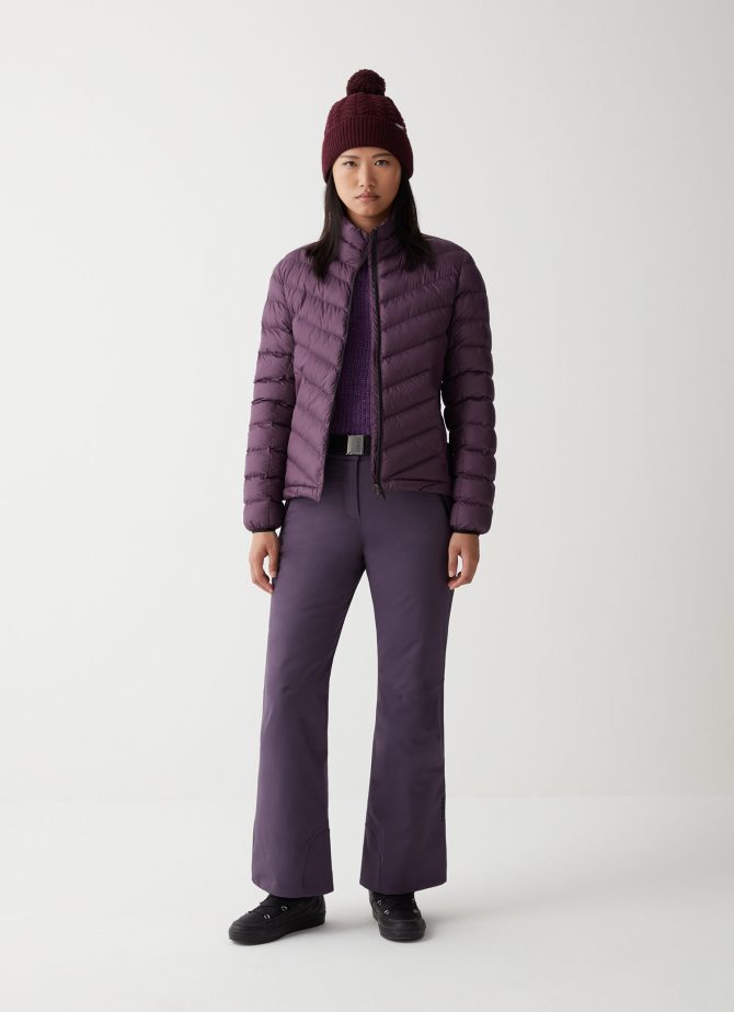 Solid-colour padded ski trousers - Image 3