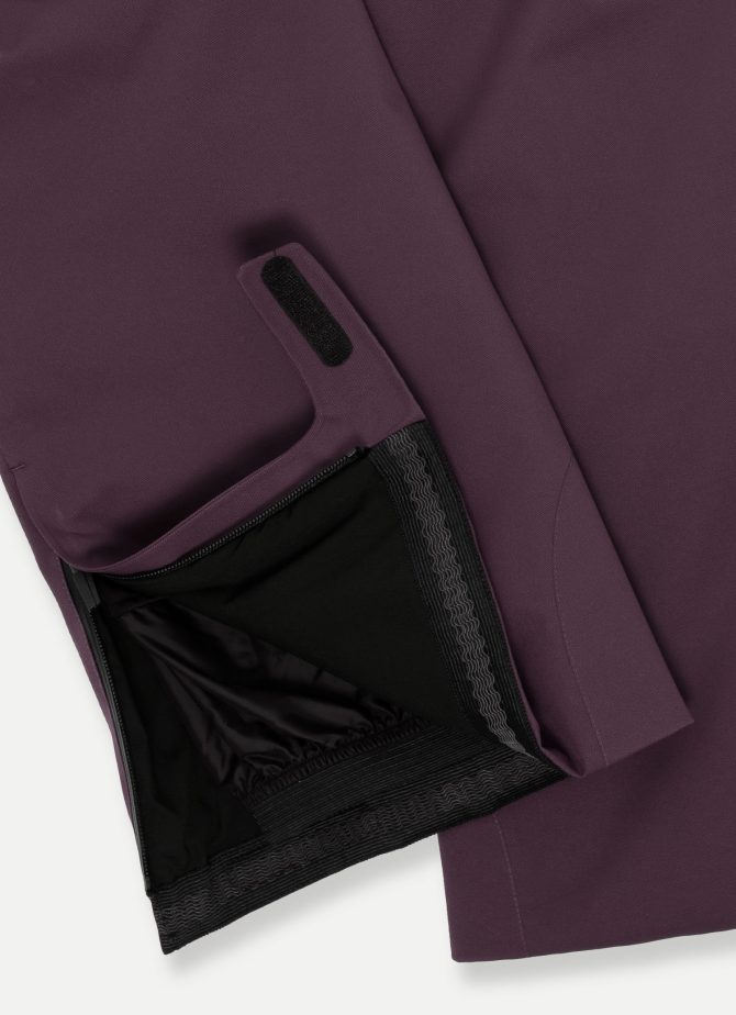 Solid-colour padded ski trousers - Image 6