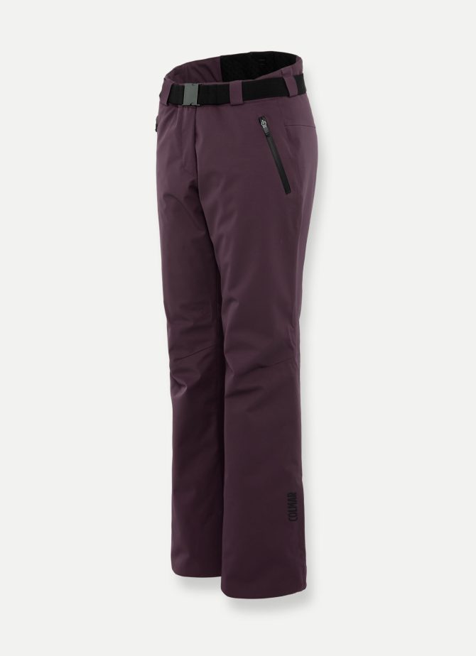 Solid-colour padded ski trousers - Image 4