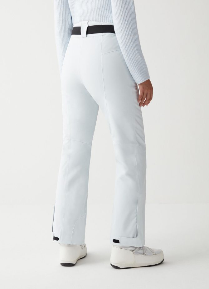 Solid-colour padded ski trousers - Image 3