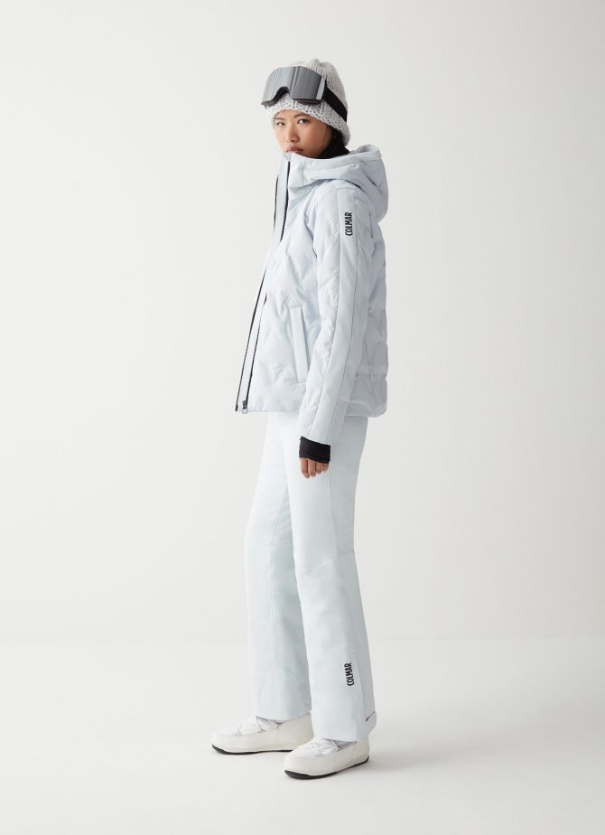 Solid-colour padded ski trousers - Image 2