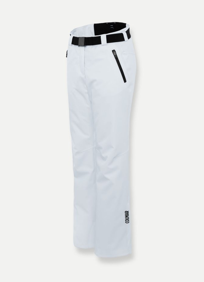 Solid-colour padded ski trousers - Image 4