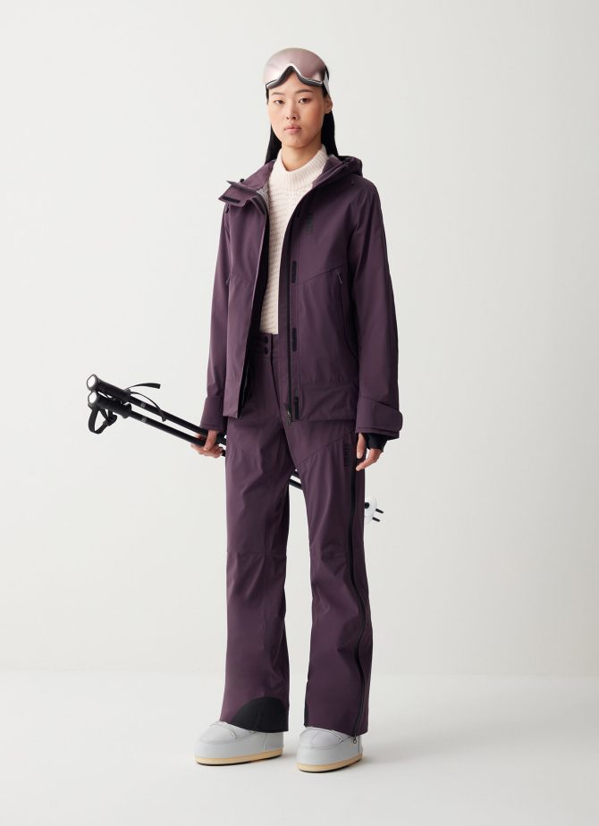 Unlined solid-colour ski trousers - Image 3