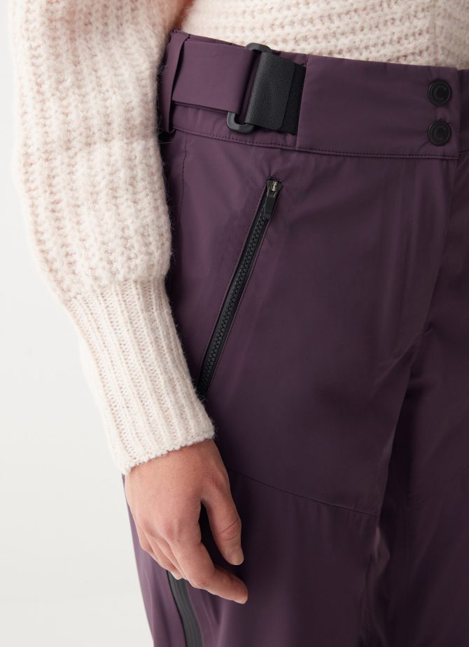 Unlined solid-colour ski trousers - Image 2