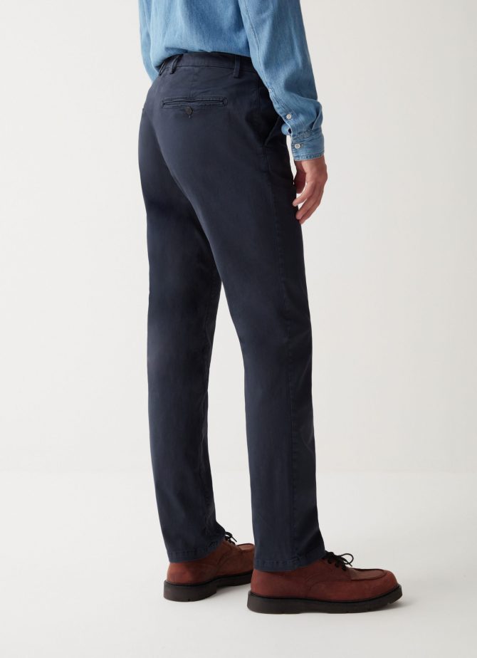 Stretch cotton chinos - Image 3