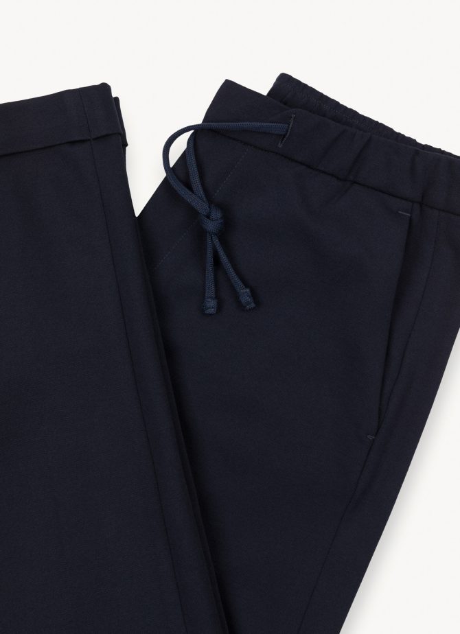 Trousers with drawstring and turn-ups - Image 6