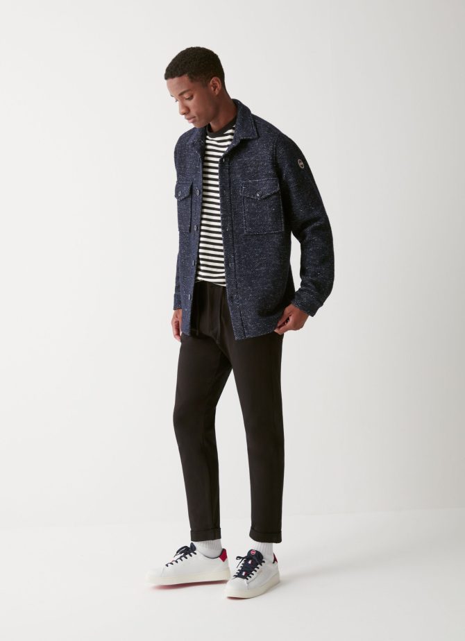 Trousers with drawstring and turn-ups - Image 2