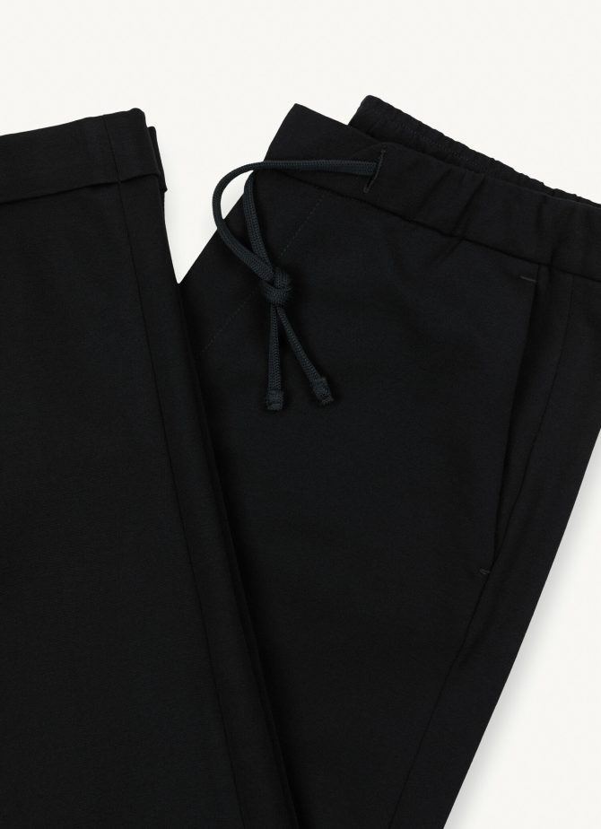 Trousers with drawstring and turn-ups - Image 6