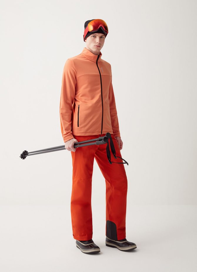 Padded ski pants with belt - Image 2