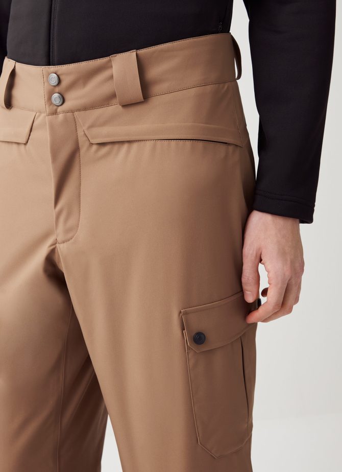 Padded ski trousers with side pockets - Image 3