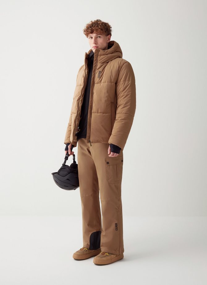 Padded ski trousers with side pockets - Image 2