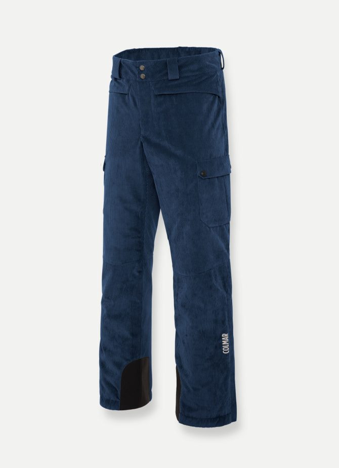Velvet ski trousers with side pockets - Image 4