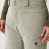 Velvet ski trousers with side pockets - Image 3