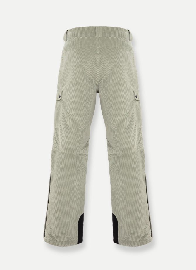 Velvet ski trousers with side pockets - Image 5