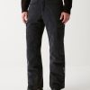 Velvet ski trousers with side pockets