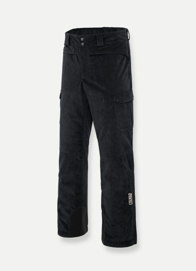 Velvet ski trousers with side pockets - Image 4