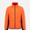 Down jacket with stretch inserts - Image 4