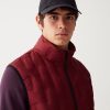 Down-padded gilet with softshell inserts - Image 3
