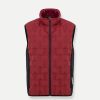Down-padded gilet with softshell inserts - Image 4