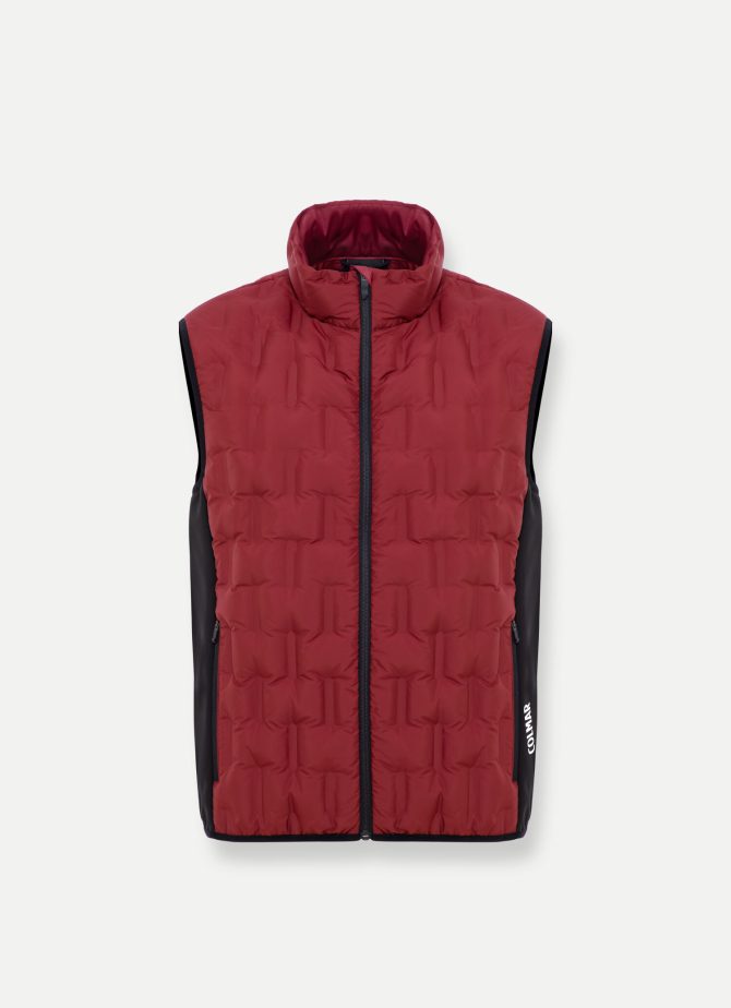 Down-padded gilet with softshell inserts - Image 4