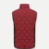 Down-padded gilet with softshell inserts - Image 5