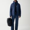 5-layer down ski jacket