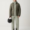 5-layer down ski jacket