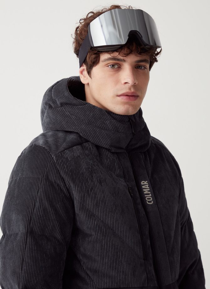 Puffy stretch corduroy ski jacket - Image 3