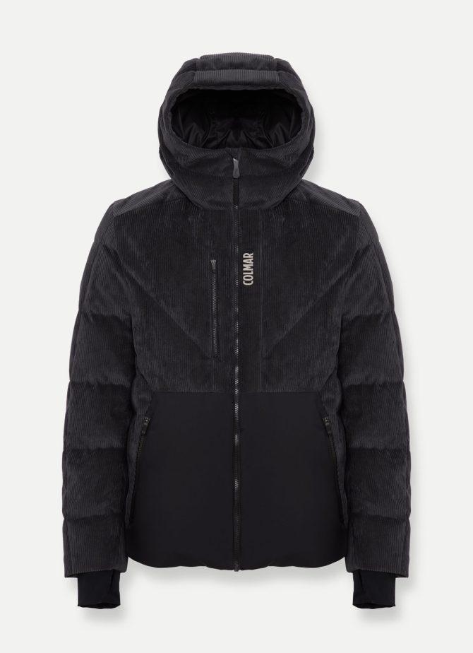 Puffy stretch corduroy ski jacket - Image 4
