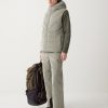 Puffy stretch corduroy ski gilet - Image 3