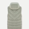 Puffy stretch corduroy ski gilet - Image 5
