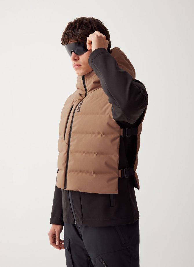 Stretch hooded ski gilet - Image 3