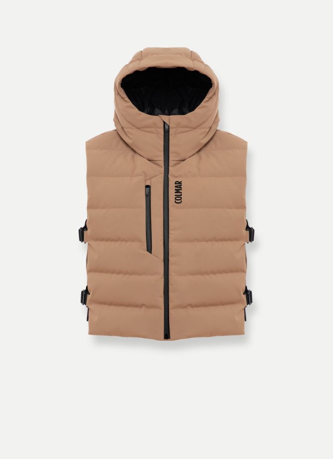 Stretch hooded ski gilet - Image 4