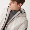 Hooded jacket in stretch fabric - Image 3