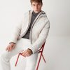 Hooded jacket in stretch fabric - Image 2