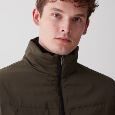 Jacket in stretch fabric wadding