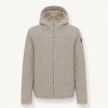 Woollen cloth jacket with hood - Image 4