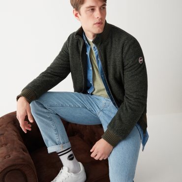 Wool baize coat