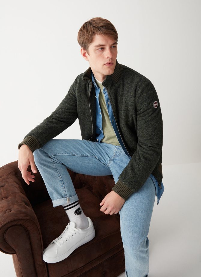 Wool baize coat